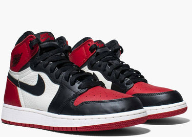 JORDAN 1 HIGH BRED TOE (GS)