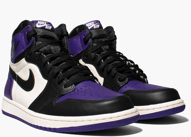 JORDAN 1 RETRO HIGH COURT PURPLE WHITE