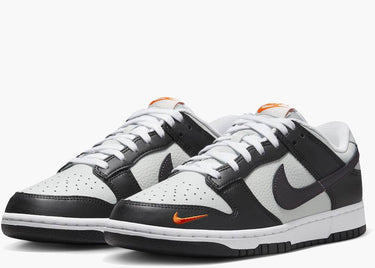 NIKE DUNK LOW BLACK TOTAL ORANGE MINI SWOOSH