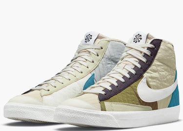 NIKE BLAZER MID 77 PREMIUM TOAST SAIL QUILTED
