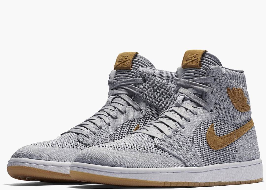 JORDAN 1 HIGH FLYKNIT WOLF GREY Official Shop