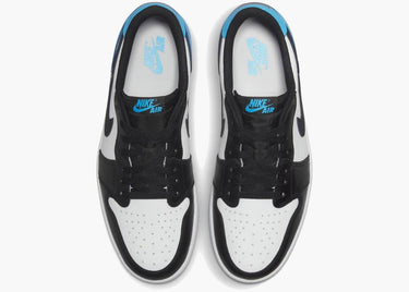 JORDAN 1 RETRO LOW OG BLACK DARK POWDER BLUE