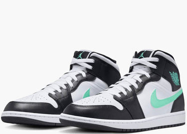 JORDAN 1 MID GREEN GLOW