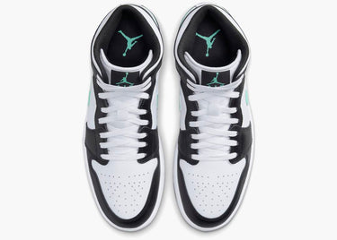 JORDAN 1 MID GREEN GLOW