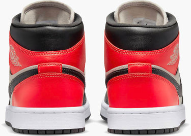 JORDAN 1 MID NEWSPRINT LIGHT OREWOOD BROWN (W)