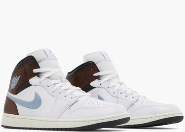 JORDAN 1 MID SE BROWN BLUE GREY