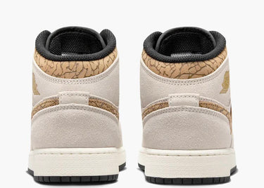 JORDAN 1 MID SE BROWN ELEPHANT (GS)