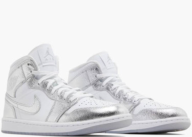 JORDAN 1 MID SE METALLIC SILVER (W)