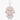 POPMART CRYBABY SUNSET CONCERT SERIES PLUSH PENDANT PINK GREY