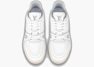 LOUIS VUITTON TRAINER WHITE SIGNATURE