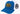 SUPREME HYSTERIC GLAMOUR VANSON LEATHER MESH BACK 6-PANEL BLUE