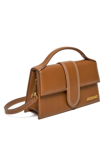 JACQUEMUS LE GRAND BAMBINO LIGHT BROWN