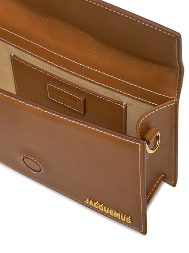 JACQUEMUS LE GRAND BAMBINO LIGHT BROWN