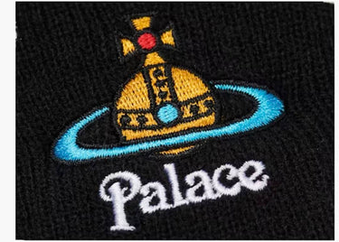 PALACE X VIVIENNE WESTWOOD JERSEY BEANIE BLACK