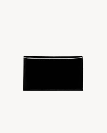 POCHETTE Saint Laurent UPTOWN IN PELLE VERNICIATA BLACK