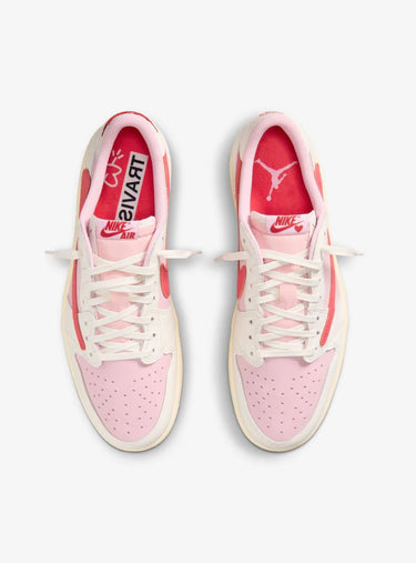 JORDAN 1 LOW TRAVIS SCOTT SAIL TROPICAL PINK