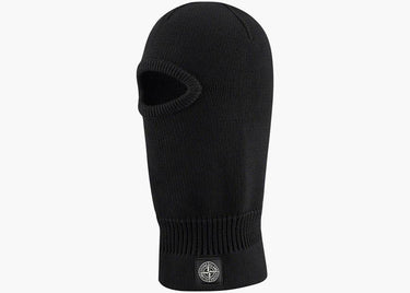 SUPREME STONE ISLAND GLOW KNIT BALACLAVA BLACK