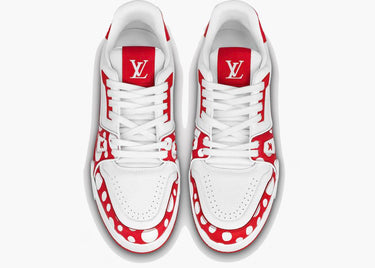 LOUIS VUITTON LV TRAINER YAYOI KUSAMA RED WHITE