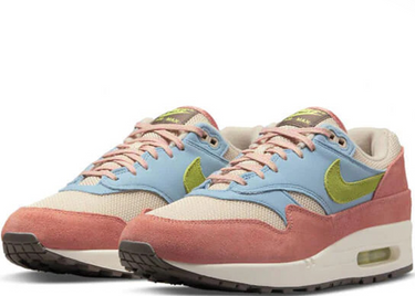 NIKE AIR MAX 1 LIGHT MADDER ROOT WORN BLUE
