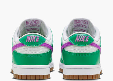NIKE DUNK LOW WHITE STADIUM GREEN FUCHSIA (W)