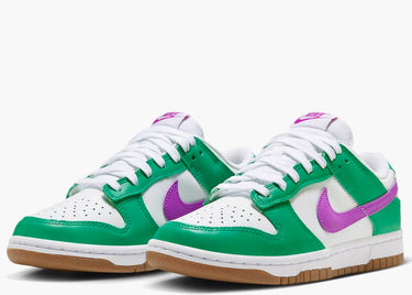 NIKE DUNK LOW WHITE STADIUM GREEN FUCHSIA (W)