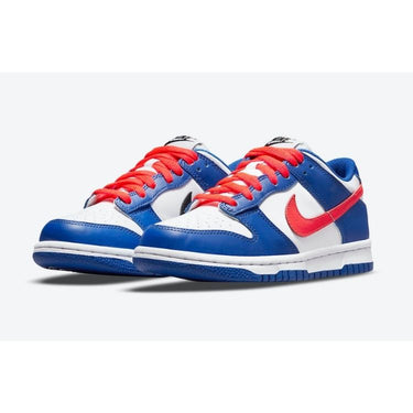 NIKE DUNK LOW BRIGHT CRIMSON GAME ROYAL (GS)