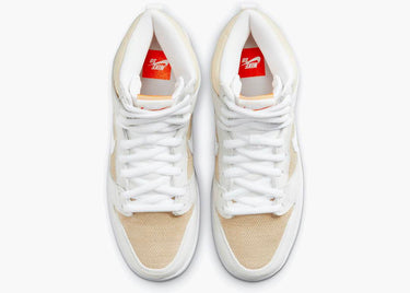 DUNK HIGH SB ORANGE LABEL UNBLEACHED NATURAL