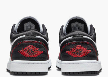JORDAN 1 LOW UTILITY WHITE BLACK GYM RED (W)