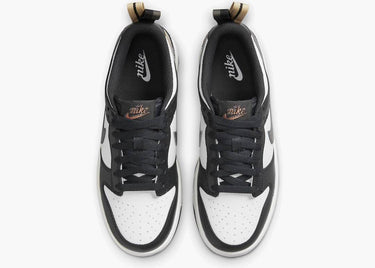 NIKE DUNK LOW BLACK WHITE METALLIC (GS)