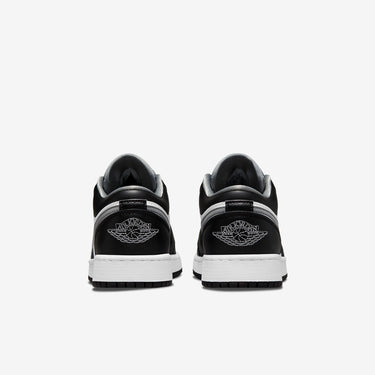 JORDAN 1 LOW BLACK WHITE GREY (GS)