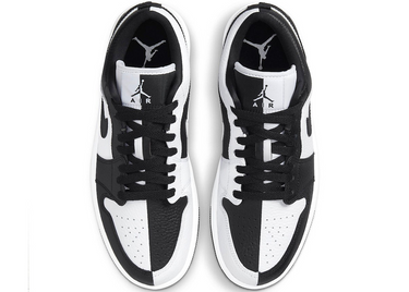 JORDAN 1 LOW SE HOMAGE SPLIT WHITE BLACK (W)