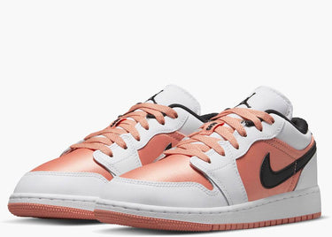 JORDAN 1 LOW WHITE LIGHT MADDER ROOT (GS)