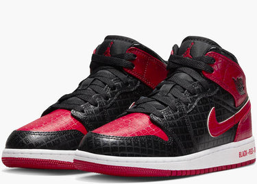 JORDAN 1 MID BRED TEXT (GS)