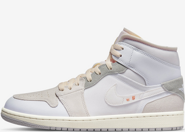 JORDAN 1 MID SE CRAFT INSIDE OUT WHITE GREY
