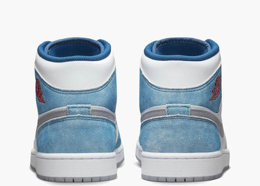 JORDAN 1 MID FRENCH BLUE FIRE RED