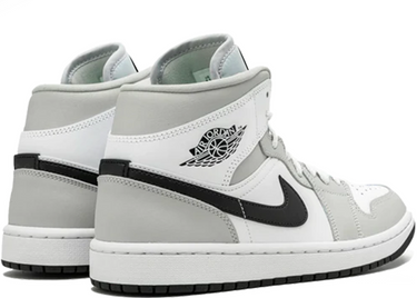 JORDAN 1 MID LIGHT SMOKE GREY (W)