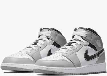 JORDAN 1 MID LIGHT SMOKE GREY ANTRACHITE (GS)