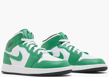 JORDAN 1 MID LUCKY GREEN (GS)