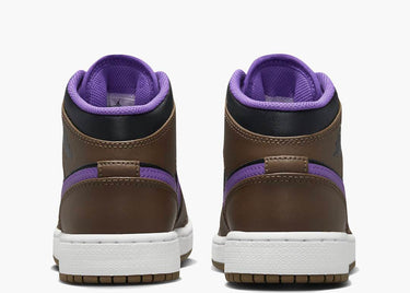 JORDAN 1 MID PURPLE MOCHA (GS)