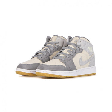 JORDAN 1 MID SE COCONUT MILK PARTICLE GREY (GS)