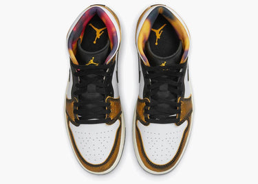 JORDAN 1 MID SE ORANGE WEAR AWAY