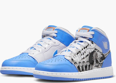 JORDAN 1 MID SNEAKER SCHOOL GAME WINNER (GS)