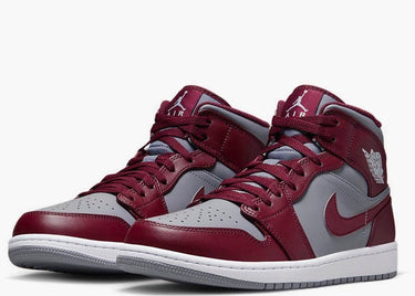 JORDAN 1 MID CHERRYWOOD RED