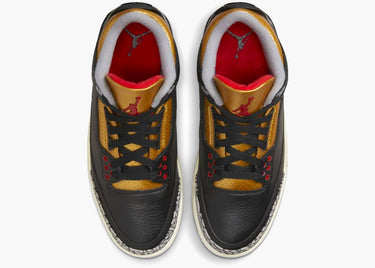 JORDAN 3 RETRO BLACK CEMENT GOLD (W)