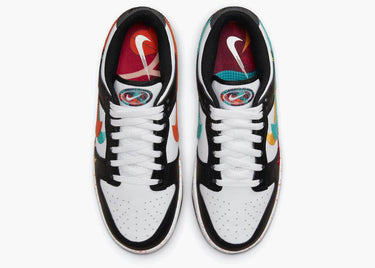 NIKE DUNK LOW MULTIPLE SWOOSHES WHITE WASHED TEAL (W)