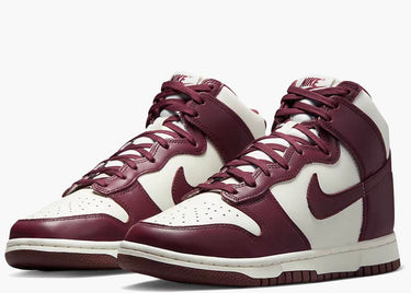 NIKE DUNK HIGH BURGUNDY CRUSH (W)